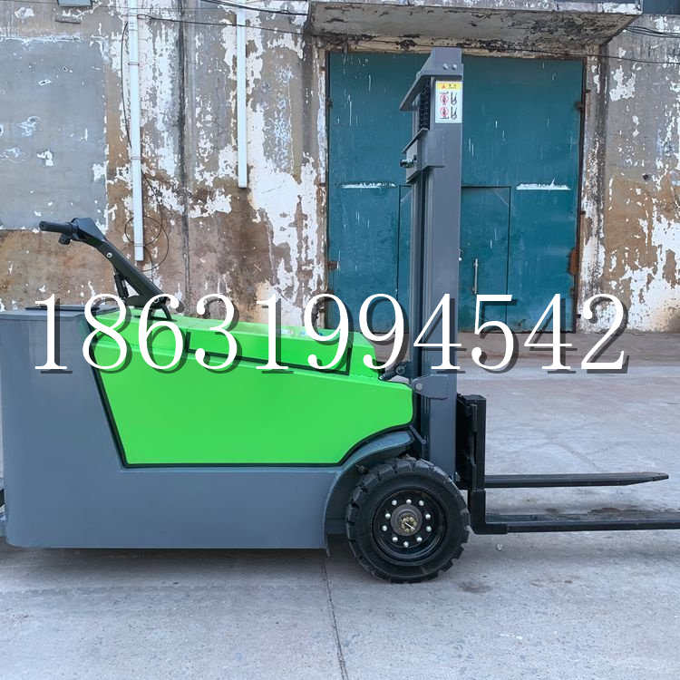 桂林市小型电动叉车1吨2吨步行站驾式电瓶堆高充电装卸车液压升降车铲车